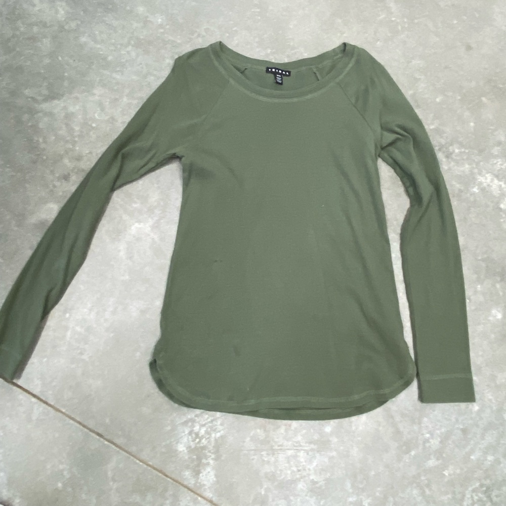 - Tribal long sleeve t shirt green